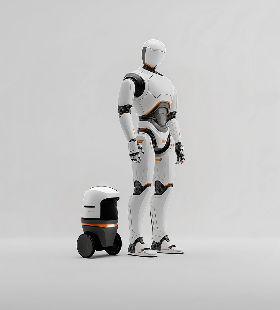 Futuristic robotic human